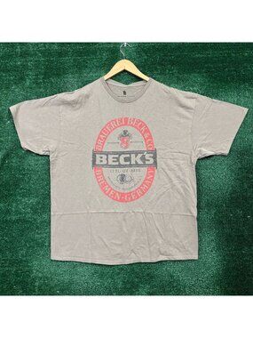 Brauerei Beck & Co Beck’s Beer Oversized T-Shirt Size Large